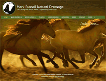 Tablet Screenshot of naturaldressage.com